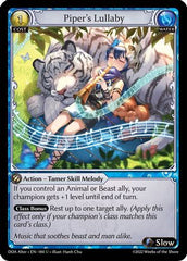 Piper's Lullaby (184) - Dawn of Ashes Alter Edition Foil - The Grand Archivist