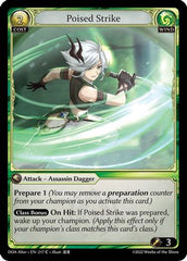 Poised Strike (217) - Dawn of Ashes Alter Edition - The Grand Archivist