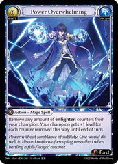 Power Overwhelming (245) - Dawn of Ashes Alter Edition Foil