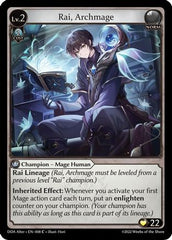 Rai, Archmage (008) - Dawn of Ashes Alter Edition