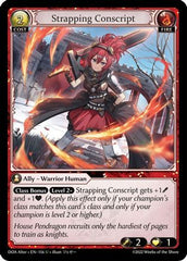 Strapping Conscript (156) - Dawn of Ashes Alter Edition - The Grand Archivist