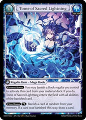 Tome of Sacred Lightning (062) - Dawn of Ashes Alter Edition Foil - The Grand Archivist