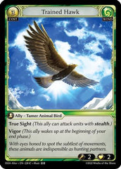Trained Hawk (228) - Dawn of Ashes Alter Edition Foil - The Grand Archivist