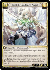 Triskit, Guidance Angel (264) - Dawn of Ashes Alter Edition Foil - The Grand Archivist