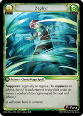 Zephyr (235) - Dawn of Ashes Alter Edition Foil - The Grand Archivist