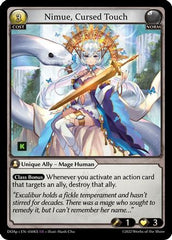 Nimue, Cursed Touch (050KS) - Dawn of Ashes Prelude