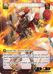 Arthur, Young Heir (002) - Dawn of Ashes Event Pack Foil - The Grand Archivist