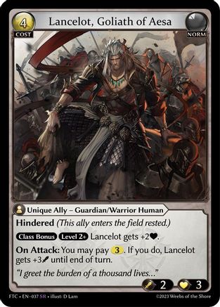 Lancelot, Goliath of Aesa (037) - Fractured Crown - The Grand Archivist