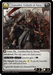 Lancelot, Goliath of Aesa (037) - Fractured Crown Foil - The Grand Archivist