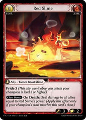 Red Slime (056) - Fractured Crown Foil - The Grand Archivist