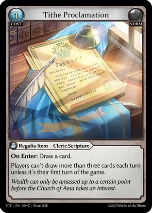 Tithe Proclamation (009) - Fractured Crown - The Grand Archivist