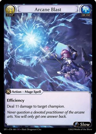 Arcane Blast (001) - Supporter Pack 1 - The Grand Archivist