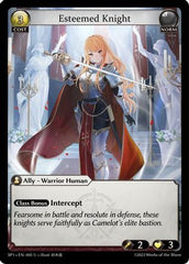 Esteemed Knight (005) - Supporter Pack 1 Foil - The Grand Archivist