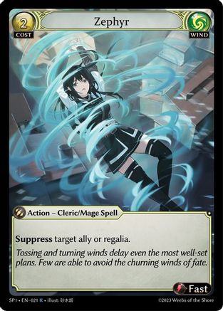 Zephyr (021) - Supporter Pack 1 - The Grand Archivist