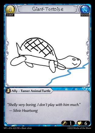 Giant Tortoise (023) - Supporter Pack 1 - The Grand Archivist