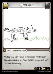 Gray Wolf (024) - Supporter Pack 1 - The Grand Archivist