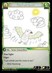 Trained Hawk (025) - Supporter Pack 1 - The Grand Archivist