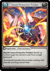 Azure Protective Trinket (005) - Fractured Crown - The Grand Archivist