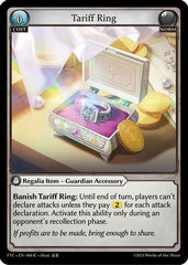 Tariff Ring (008) - Fractured Crown Foil - The Grand Archivist