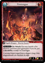 Firetongue (013) - Fractured Crown Foil - The Grand Archivist