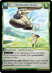 Windwalker Boots (021) - Fractured Crown Foil - The Grand Archivist