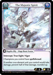 The Majestic Spirit (023) - Fractured Crown Foil - The Grand Archivist