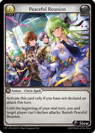 Peaceful Reunion (041) - Fractured Crown Foil - The Grand Archivist