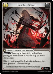 Resolute Stand (043) - Fractured Crown Foil - The Grand Archivist