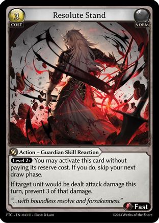 Resolute Stand (043) - Fractured Crown - The Grand Archivist
