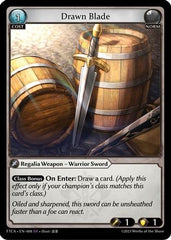 Drawn Blade (008) - Fractured Crown Foil - The Grand Archivist