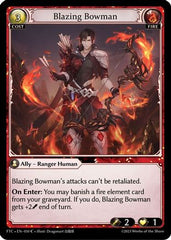 Blazing Bowman (050) - Fractured Crown Foil - The Grand Archivist