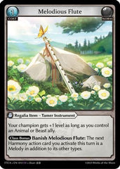Melodious Flute (013) - Fractured Crown Foil - The Grand Archivist