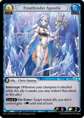 Frostbinder Apostle (063) - Fractured Crown Foil - The Grand Archivist