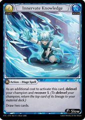 Innervate Knowledge (065) - Fractured Crown Foil - The Grand Archivist