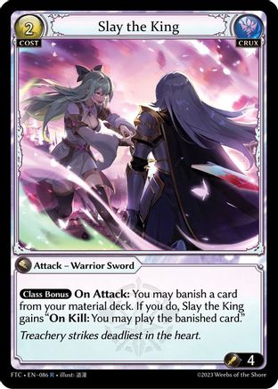 Slay the King (086) - Fractured Crown Foil - The Grand Archivist