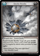 Smoke Bombs (020) - Fractured Crown Foil - The Grand Archivist