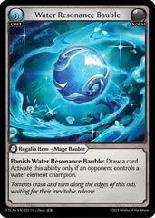 Water Resonance Bauble (025) - Fractured Crown Foil - The Grand Archivist