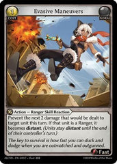 Evasive Maneuvers (043) - Alchemical Revolution Starter Decks - The Grand Archivist
