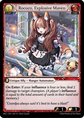Rococo, Explosive Maven (118) - Alchemical Revolution - The Grand Archivist