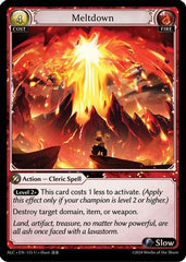 Meltdown (115) - Alchemical Revolution Foil - The Grand Archivist