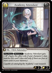 Academy Attendant (041) - Alchemical Revolution - The Grand Archivist