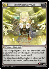 Empowering Prayer (051) - Alchemical Revolution Foil - The Grand Archivist