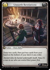 Unearth Revelations (091) - Alchemical Revolution Foil - The Grand Archivist