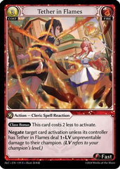 Tether in Flames (119) - Alchemical Revolution Foil - The Grand Archivist