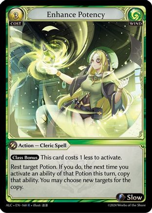 Enhance Potency (160) - Alchemical Revolution Foil - The Grand Archivist