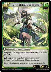 Perse, Relentless Raptor (163) - Alchemical Revolution - The Grand Archivist