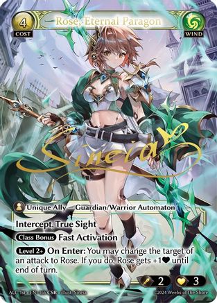 Rose, Eternal Paragon (CSR) (ALC1E) (166) - Alchemical Revolution Foil - The Grand Archivist
