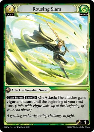 Rousing Slam (167) - Alchemical Revolution Foil - The Grand Archivist
