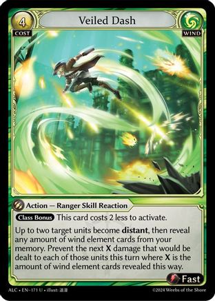 Veiled Dash (171) - Alchemical Revolution Foil - The Grand Archivist