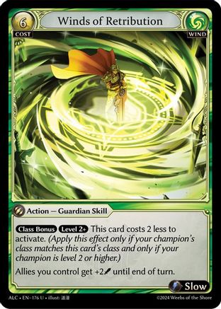 Winds of Retribution (176) - Alchemical Revolution Foil - The Grand Archivist